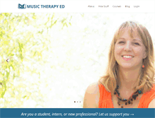 Tablet Screenshot of musictherapyed.com